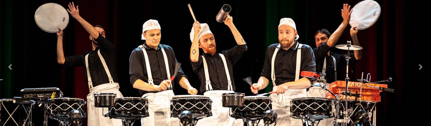 Die Schlagzeugmafia "Backstreet Noise" am Freitag, 23.01.2026